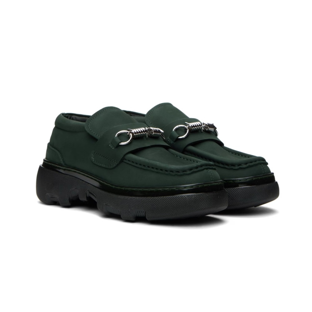 BURBERRY MENS CREEPER CLAMP LOAFERS